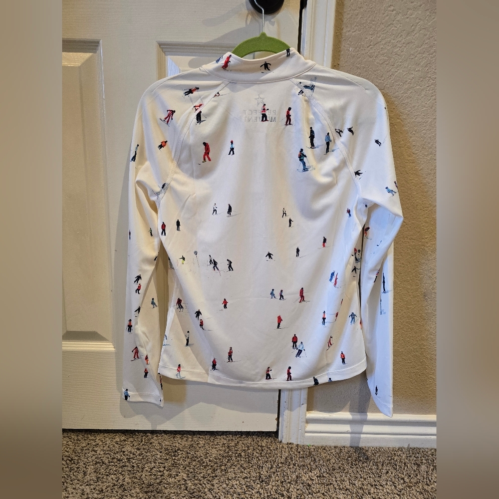 NWT Perfect Moment X Dede Johnston 1/4 Slip Base Layer Top Size L - Picture 6 of 13
